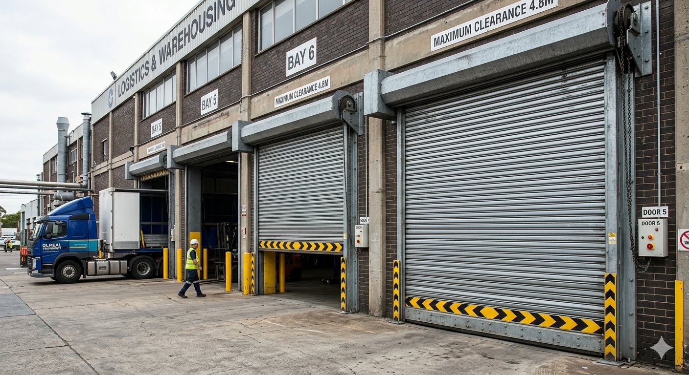 Roller Coastal Doors heavy duty industrial roller doors